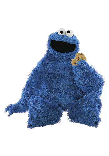 Cute Cookie Monster, Adorable , Delightful design, Charming character HD phone wallpaper
