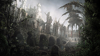 Dark Fantasy Landscape High Quality HD wallpaper