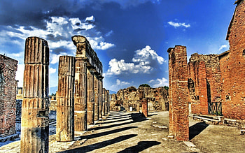 Pompeii , , Background, Italian ruins HD wallpaper