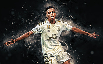 Rodrygo Goes, real madrid, rodrygo, football HD wallpaper