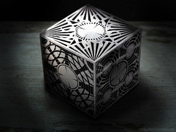 Silver Cube, silver, cube, box, cant think of a fourth HD wallpaper