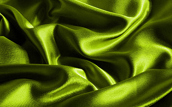 Lime satin texture, Macro graphy, Wave patterns, Intriguing fabric HD wallpaper