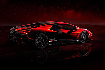 Lamborghini Revuelto Opera Unica Rear Side View, lamborghini-revuelto-opera-unica, lamborghini, lamborghini-revuelto, 2024-cars, cars HD wallpaper