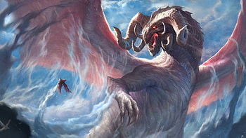 Giant Dragon Fantasy, dragon, fantasy, artist, artwork, digital-art, artstation HD wallpaper