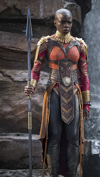 Black Panther, Florence Kasumba, Lupita Nyong'o, movies HD phone wallpaper