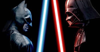 Batman And Darth Vader Lightsaber, batman, darth-vader, lightsaber HD wallpaper
