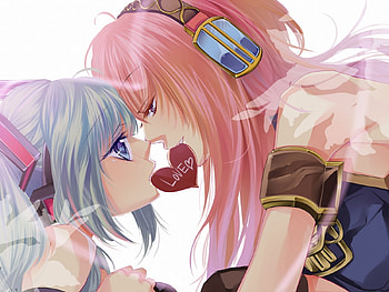 Anime, Hearts, Love, Valentine's Day HD wallpaper