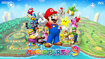 Mario Party 9, Star, Wario, Toad, Magikoopa, Koopa Kid, Koopa, Yoshi, Mario, Birdo, Shy Guy, Luigi, Peach, Daisy HD wallpaper