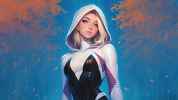 Enter The World Of Gwen Stacy, gwen-stacy, superheroes, artwork, ai, digital-art HD wallpaper