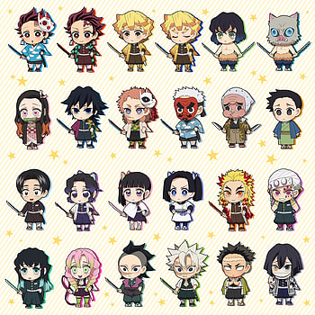 Murata (Kimetsu no Yaiba) Anime Board, Demon Slayer Chibi HD phone wallpaper