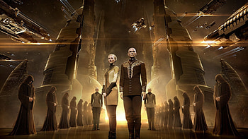 Amarr Empire, EVE Online HD wallpaper