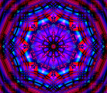 Abstract, Multicolored, Motley, Pattern, Fractal, Kaleidoscope HD wallpaper