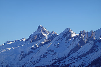 Winter, Nature, Snow, Mountain, Vertex, Top, Snow Covered, Snowbound, Slope HD wallpaper