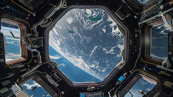Orbital Perspective: Earth from the ISS, International Space Station, earth HD wallpaper