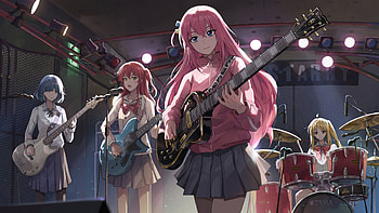 Bocchi the Rock! Anime Band Live, Anime, Bocchi the Rock! HD wallpaper