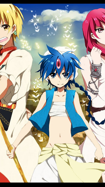 Aladdin magiana, anime HD phone wallpaper