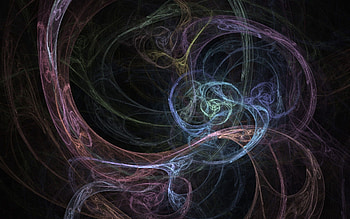 Abstract, Smoke, Lines, Plexus, Clots HD wallpaper