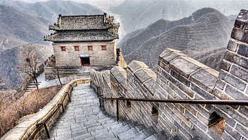 Ancient wonder, Majestic structure, Chinese history, Iconic landmark HD wallpaper