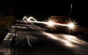 Transport, Landscape, Auto, Roads, Night HD wallpaper