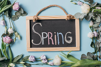 Spring Chalkboard — Artistic Ultra, artistic, spring HD wallpaper