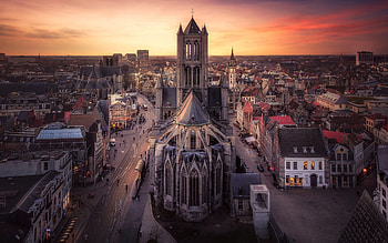 St Bavo& HD wallpaper