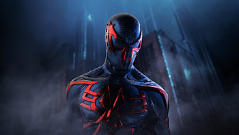 Spiderman 2099 Resolve , spiderman-2099, miguel-o-hara, spiderman, superheroes, artist, artwork, digital-art, artstation HD wallpaper