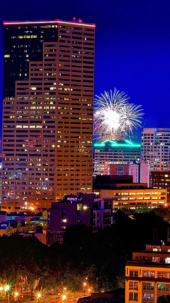 Portland Skyline, Travels, Oregon Galaxy, Oregon HD phone wallpaper