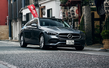 Mercedes-Benz C 220 d, , street, 2022 cars, JP-spec, W206, 2022 Mercedes-Benz C-class, german cars, Mercedes HD wallpaper