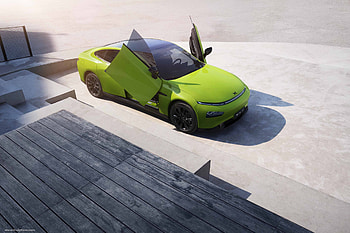 Sedan 2021, XPeng P7 Sedan HD wallpaper