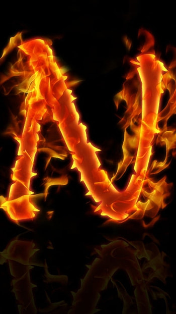 N Letter, Fire HD phone wallpaper