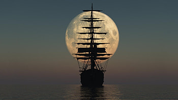 Jackdaw Ship, Pirate ship HD wallpaper