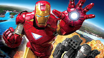 Red Iron Man , iron-man, superheroes, artwork HD wallpaper