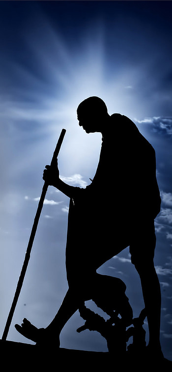 Mahatma Gandhi , Mobile backgrounds, Symbol of peace, Indian dom fighter HD phone wallpaper