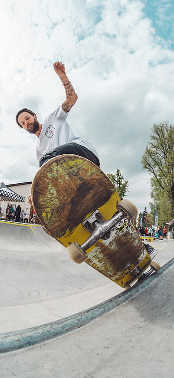 Skateboarding, Longboard HD phone wallpaper