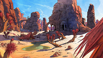 Avowed : Explore the Desert Wonders, video game, Avowed, desert HD wallpaper