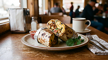 Breakfast Burrito — Morning Burrito Bliss HD wallpaper