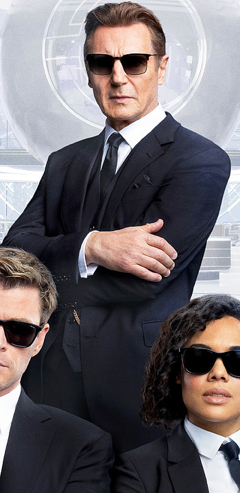 Liam Neeson, Men in Black International cast HD phone wallpaper