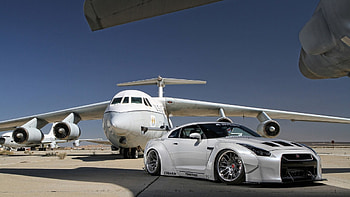 Air Force GT-R, Custom, Nissan, 2014, Plane HD wallpaper