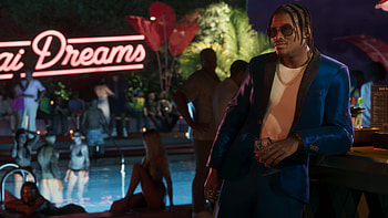 GTA VI — DreQuan Priest: Neon Nights, Video Game, Grand Theft Auto, Grand Theft Auto VI HD wallpaper