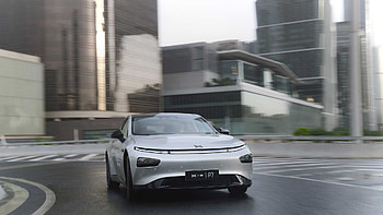 City ​​Road, XPeng P7 Sedan HD wallpaper