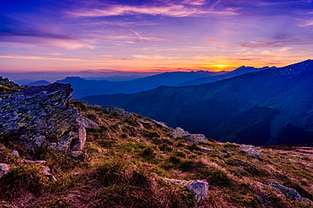 Mountains Clouds , mountains, clouds, nature HD wallpaper