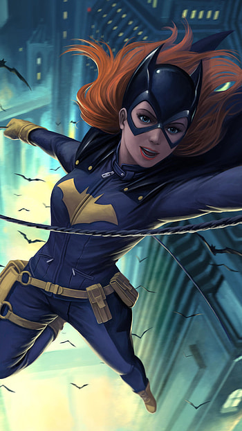 Batgirl Flying, Sony Xperia HD phone wallpaper