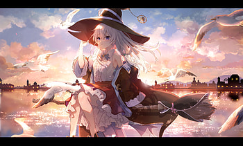 Elaina Majo no Tabitabi, Tabitabi, no, Majo, Elaina, anime HD wallpaper
