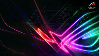 Asus Strix, Purple Asus HD wallpaper