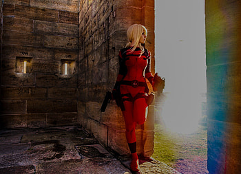 Jessica Nigri, model, deadpool, cosplay, Nigri, actress, Jessica, female HD wallpaper