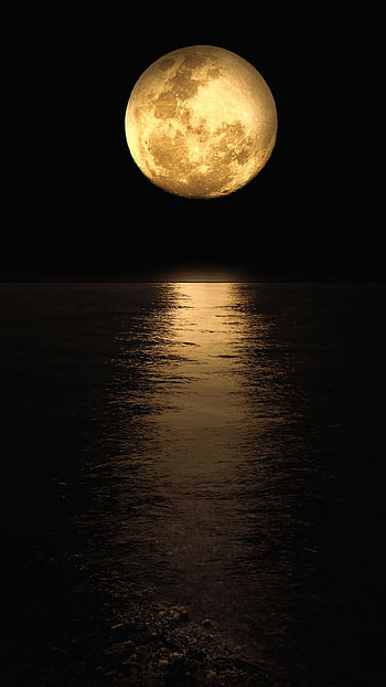 Moon Light, Black HD phone wallpaper