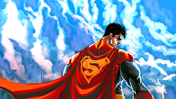 Superman Guardian, superman, batman, superheroes, deviantart HD wallpaper