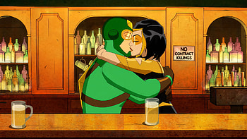 Kite Man: Hell Yeah! – A Heartfelt Moment, TV Show, Kite Man: Hell Yeah! HD wallpaper