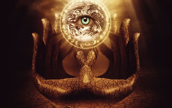 Hands illuminati masonary . HD wallpaper