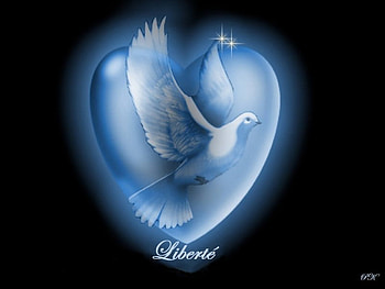 Liberte, coeur HD wallpaper